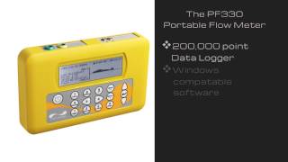 Micronics The PF330 Portable Flow Meter [upl. by Anaujat]