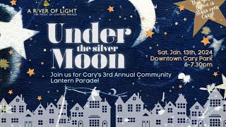 Under the Silver Moon Lantern Parade Cary Downtown  1132024 [upl. by Gabrielson909]