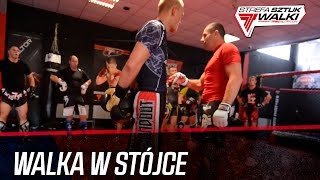 Walka w stójce  Tomasz Drwal Strefa Sztuk Walki [upl. by Mchenry]