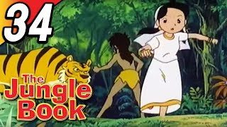 MOWGLI GOES TO THE VILLAGE  JUNGLE BOOK  Full Episode 34  English [upl. by Mayman]