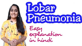 Lobar pneumonia pathology in hindi [upl. by Billen]