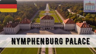 Schloss Nymphenburg 4K Drone Footage  Nymphenburg Palace Munich Germany [upl. by Josler]