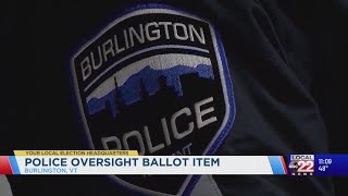 Burlington ballot question would address police reform [upl. by Lenhard]