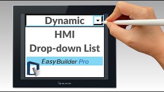 How to fill an Option List with STRINGs from a PLC  EasyBuilder Pro [upl. by Ys]