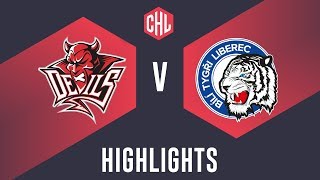 Highlights Cardiff Devils vs Bílí Tygři Liberec [upl. by Mariano]