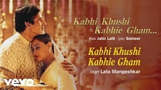 Suraj Hua Maddham Lyric Video  K3GShah Rukh Khan Kajol Sonu Nigam Alka Yagnik [upl. by Ahsinotna]