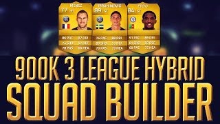 FIFA 14│900K 3 LEAGUE MIX SQUAD BUILDER [upl. by Elegna]