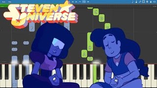 Steven Universe  Here Comes A Thought  Piano Tutorial  Mindful Education [upl. by Cosimo]