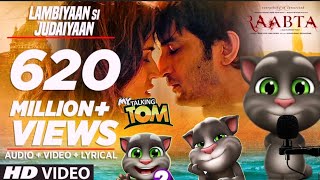 Arijit Singh  Lambiyaan Si Judaiyaan With Lyrics  Raabta  Sushant Rajput Kriti Sanon  TSeries [upl. by Cyrillus]