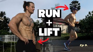 Running amp Lifting  Marathon prep ep9 [upl. by Ettenawtna]