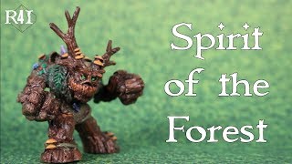 Spirit of the Forest Painting Tutorial [upl. by Stephan]