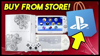 How to buy games on the PlayStation Store PS3PSVITAPSP in 2024 [upl. by Lemraj915]