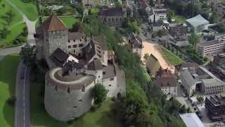 Fürstentum Liechtenstein  Flugaufnahmen [upl. by Hgierb]