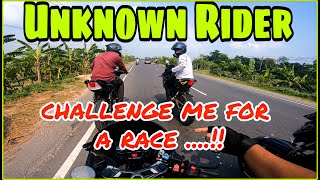 UNKNOWN RIDER CHALLENGE ME ROR A RACE  R15V3 INDIAN VS GSXR  HIGHWAY RACE [upl. by Viehmann]