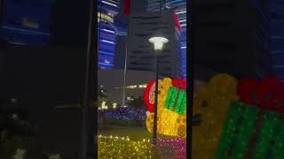 Nangkang software Park Christmas lights decorations merrychristmas taiwan viralvideo [upl. by Saire353]