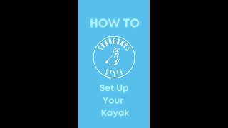 how to set up Sandbanks Style Inflatable Kayak [upl. by Kulsrud916]