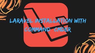 Laravel installation with command cmder on windows 10 [upl. by Edlitam]