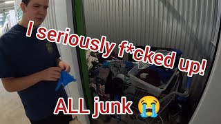 I bought another abandoned storage unit I seriously messed up [upl. by Ahsenwahs]