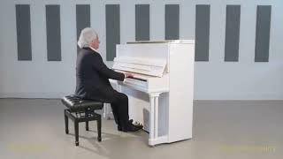 TRẢI NGHIỆM PIANO PLEYEL P124 MÀU TRẮNG  NGHỆ SĨ YVES HENRY [upl. by Stutman]