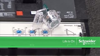 Installing MICROTUSEAL Micrologic Trip Unit Tamper Evident Seal  Schneider Electric Support [upl. by Tracee]