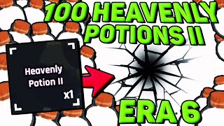 We Opened 100 HEAVENLY POTION 2 in SOLS RNG ERA 6 [upl. by Gerdi515]