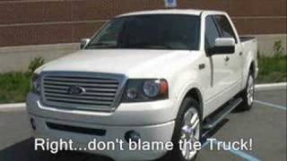 New 2008 Ford F150 Limited  Take a Drive on the Track [upl. by Conlin]