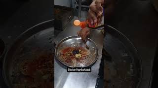 Chicken Paprika Kabab new recipe food hotel tandoorchef hotelchef streetfood chefking [upl. by Gnuhc]