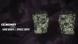 CSGO  Hand Wraps  Spruce DDPAT [upl. by Divd]