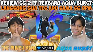 REVIEW SG 2 FF TERBARU WARNA BIRU LANGSUNG GUA TES ADU SAMA SG OPM ATRIBUTNYA HAMPIR SAMA CUY😱 [upl. by Kenji]