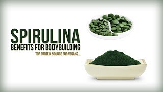 Benefits of Spirulina for Bodybuilding  Top Protein source for Vegans [upl. by Eiramesor106]