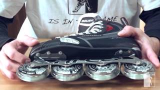 TESTBERICHT BAUER VAPOR X40R INLINE SKATES  HOCKEYSHOP FORSTER [upl. by Aggappe765]