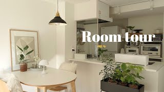 Room tour｜都内1LDK賃貸マンションルームツアー🏠｜シンプル派の北欧＆韓国風インテリア｜狭くてもお気に入りが詰まった私の部屋 [upl. by Enohs893]