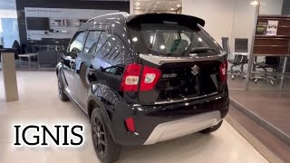 Maruti IGNIS Zeta Black  Feature Price Interior Full Review  IGNIS 2024 [upl. by Carlo]