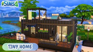 Building a Tiny Home Village Part 2  Sims 4  Speed Build  No CC  sims4 thesims4 [upl. by Charita]