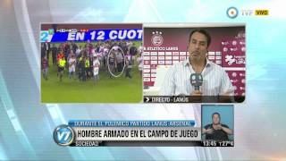 Visión 7  Suspenden al árbitro Merlos tras el escándalo en el partido Lanús  Arsenal 2 de 2 [upl. by Lona173]