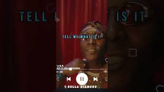 Qdot ft Bella Shmurda  Juba lyrics video BellaShmurdaMUSIC shorts music lyrics afrobeats [upl. by Hutner]