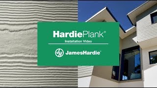 Hardie® Plank cladding installation video [upl. by Azpurua612]