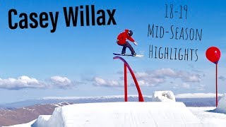 CASEY WILLAX 20182019 MID SEASON SNOWBOARDING RECAP [upl. by Anirbak]