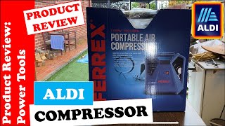 Aldi Ferrex Compressor Product Review 2020 [upl. by Arama]