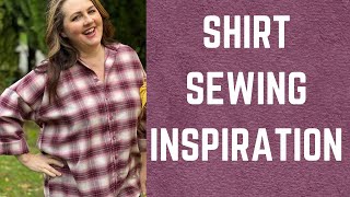 So Much Shirt Sewing Inspiration My Makes and plans [upl. by Noid]