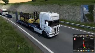 euro truck simulator 2 mobile par gameplay  ets2 mobile par kaise download kare  part 1 [upl. by Alves]