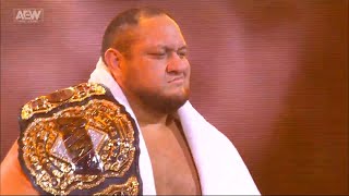 Samoa Joe Entrance  AEW Dynamite January 17 2024 [upl. by Adnilym]