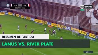 Resumen de Lanús vs River Plate 15  Fecha 7  Superliga Argentina 20182019 [upl. by Anyzratak538]