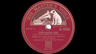 Eton College Musical Society  Eton Boating Song [upl. by Assilla587]