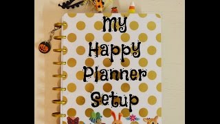 Happy Planner Setup [upl. by Erdeid]