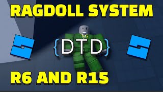 How To Make A Ragdoll System  Roblox Scripting Tutorial [upl. by Marnia267]