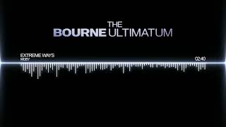 Extreme Ways Moby Bourne Ultimatum [upl. by Zeralda]