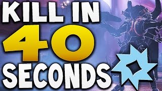 Destiny  HOW TO KILL SKOLAS IN 40 SECONDS  ARC BURN [upl. by Faludi801]