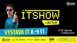 ITSHOW 2024 s JOJ Play už 8  9 novembra v OC Optima a Cinemax Košice [upl. by Anale]