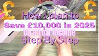 Save £10000 in 2024 on ANY Income  Low Income Budgeting [upl. by Nikkie580]